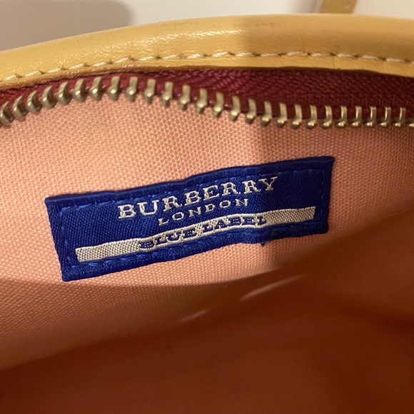 PRELOVED AUTHENTIC BURBERRY LONDON BLUE LABEL MINI CROSSBODY SLING BAG - Picture 7 of 11